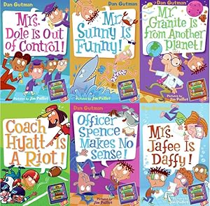 Seller image for My Weird School DAZE Childrens Series by Dan Gutman PAPERBACK Set of Books 1-6 for sale by Lakeside Books