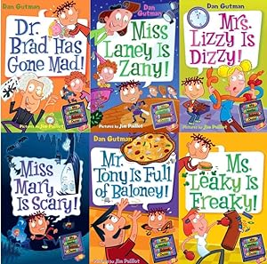 Seller image for My Weird School DAZE Childrens Series by Dan Gutman PAPERBACK Set of Books 7-12 for sale by Lakeside Books