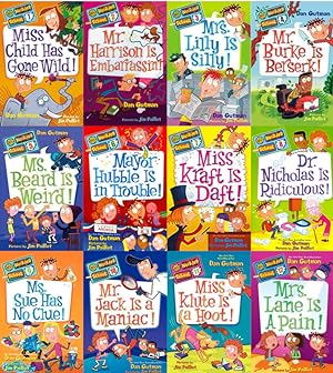 Seller image for My WEIRDER School Childrens Series by Dan Gutman PAPERBACK Collection Books 1-12 for sale by Lakeside Books