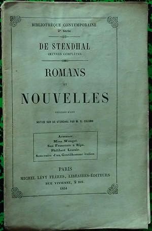 Romans et Nouvelles