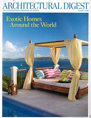 Architectural Digest 2007 August - Exotic Homes Around the World