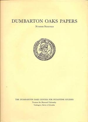 Dumbarton Oaks Papers Number Nineteen