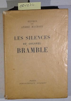 Bild des Verkufers fr Les silences du colonel Bramble zum Verkauf von Antiquariat Trger