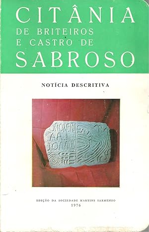 CITÂNIA DE BRITEIROS E CASTRO DE SABROSO: Notícia Descritiva