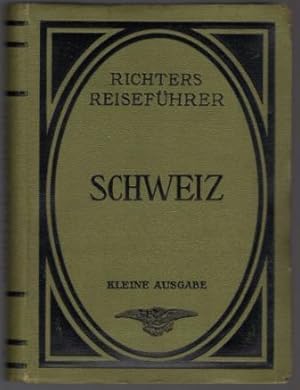 Imagen del vendedor de Schweiz. Richters Reisefuhrer. a la venta por Richard V. Wells ABA, ILAB