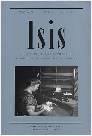 Immagine del venditore per Isis (Volume 90, Number 2, June 1999) venduto da Diatrope Books