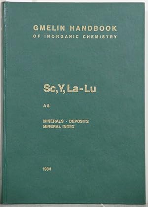 Gmelin Handbook of Inorganic and Organometallic Chemistry. (Handbuch der anorganischen Chemie). 8...