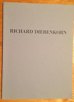 Richard Diebenkorn. Monotypes. November 22 - December, 1988