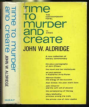 Bild des Verkufers fr Time To Murder and Create: The Contemporary Novel in Crisis zum Verkauf von Between the Covers-Rare Books, Inc. ABAA