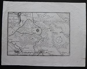 Image du vendeur pour Mercator 1628 France Map La Motte au Bois. mis en vente par Jeff Irwin Books