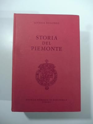 Bild des Verkufers fr Storia del Piemonte zum Verkauf von Coenobium Libreria antiquaria