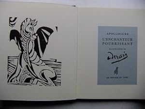 Seller image for L'Enchanteur Pourrissant. Illustr de Gravures Sur Bois Par Andre Derain. Facsimile de L'dition Gallimard de 1921. "Les Peintures du Livre". for sale by Antiquariat Heinzelmnnchen