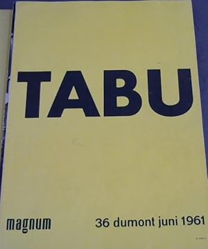 Magnum - Zeitschrift für das moderne Leben : Tabu - June 1961 Heft 36