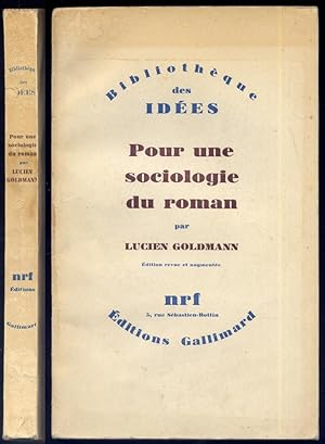 Bild des Verkufers fr Pour une Sociologie du Roman. dition revue et augmente. zum Verkauf von Hesperia Libros