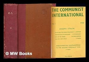 Seller image for The Communist International, No. 1, January, 1940 for sale by MW Books Ltd.