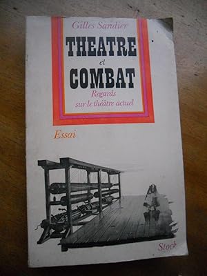 Imagen del vendedor de Theatre et combat - Regards sur le theatre actuel - Essai a la venta por Frederic Delbos