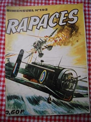 Image du vendeur pour Rapaces - Numero 192 mis en vente par Frederic Delbos