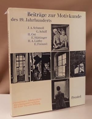 Bild des Verkufers fr Beitrge zur Motivkunde des 19. Jahrhunderts. zum Verkauf von Dieter Eckert