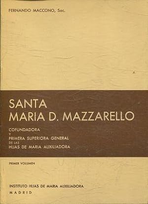 SANTA MARIA D. MAZZARELLO. COFUNDADORA Y PRIMERA SUPERIORA GENERAL DE LAS HIJAS DE MARÍA AUXILIAD...