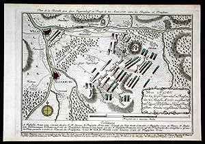 Bild des Verkufers fr No. 10 - Plan der bey Gross-Jaegerndorf, in Preussen ." - Snamensk Lyna Pregel Znamensk Kaliningrad Karte Schlacht map battle zum Verkauf von Antiquariat Steffen Vlkel GmbH