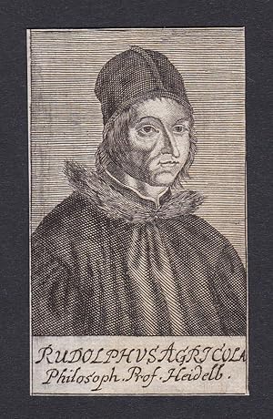 Seller image for Rudolphus Agricola" / Rodolphus Agricola / humanist educator musician poet diplomat Heidelberg for sale by Antiquariat Steffen Vlkel GmbH