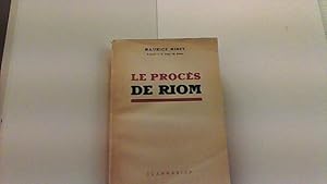 Le Procés de Riom.