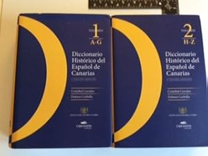 Diccionario Historico Del Espanol De Canarias (2e Edicion ampliada) Volumes I and II Complete