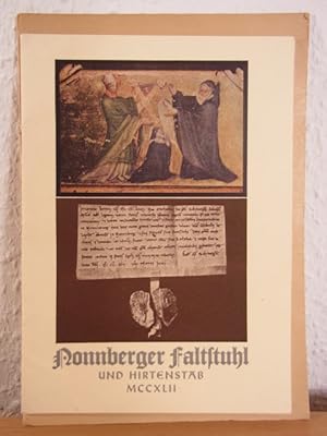 Bild des Verkufers fr Nonnberger Faltstuhl und Hirtenstab vom Jahre 1242 zum Verkauf von Antiquariat Weber