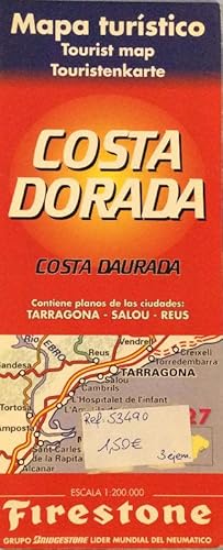 Imagen del vendedor de Mapa turstico de la Costa Dorada a la venta por LIBRERA SOLN