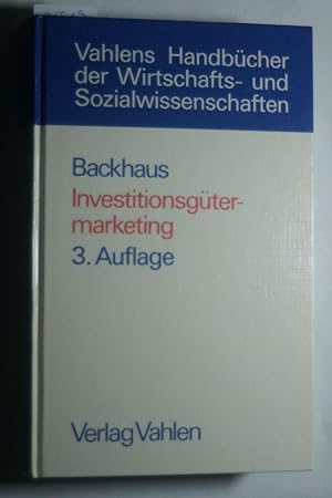 Investitionsgütermarketing