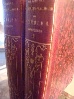 Image du vendeur pour Posies compltes publis par Bertrand Gugan avec des notes et des variantes en 2 tomes in-8,reli dos cuir rouge avec un beau dcor , tete dore, couverture d'origine conserve, tirage numrot sur velin du marais. mis en vente par LIBRAIRIE EXPRESSIONS