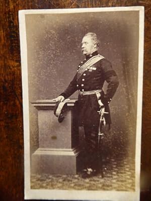 Lord William Paulet, K.C.B. A carte de visite of the General in frock coat with Sword.