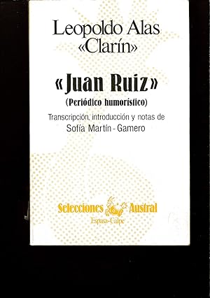 Seller image for Juan Ruiz for sale by Papel y Letras