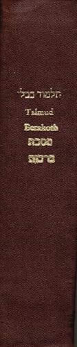 Seller image for Seder Zertm: Berakoth for sale by Bookshop Baltimore