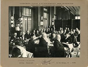 Congrès pharmaceutique à l'hôtel Frascati, Le Havre, 1929