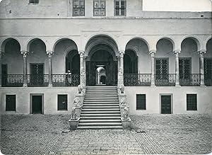 Tunisie, Tunis, Palais du Bardo, Escalier des Lions