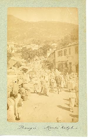 Algérie, Bougie, marché kabyle