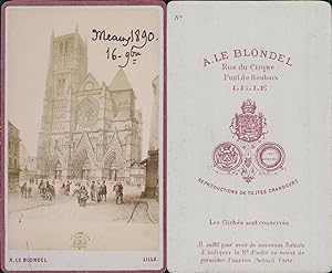 A.Le Blondel, cathédrale de Meaux, d'après dessin