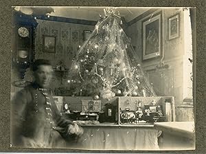 Bild des Verkufers fr Weihnacht 1924, Prosit Neujahr ! zum Verkauf von photovintagefrance