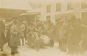 Bild des Verkufers fr Weihnacht 1924, Prosit Neujahr ! zum Verkauf von photovintagefrance