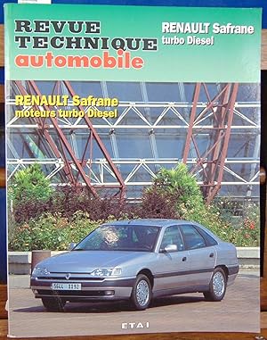 Image du vendeur pour Revue technique de l'Automobile numro : Renault Safrane turbo diesel mis en vente par librairie le vieux livre