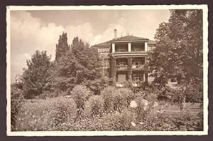 Ansichtskarte AK Bad Pyrmont. Klinik für biologische Heilweisen Dr.med. Otto Buchinger. Haupthaus