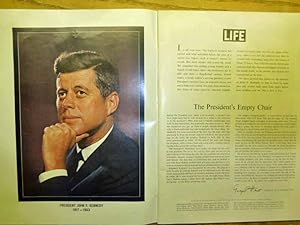 John F. Kennedy - Memorial Edition - Including His Most Enduring Words - Life Magazine