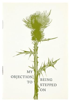 Seller image for [Christmas card:] 'My Objection to Being Stepped On'. for sale by Blackwell's Rare Books ABA ILAB BA