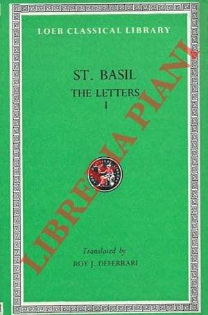 Bild des Verkufers fr The Letters. With an English Translation by Roy J. Deferrari. In Four Volumes. I. zum Verkauf von Libreria Piani