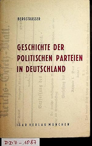 Geschichte der politischen Parteien in Deutschland.