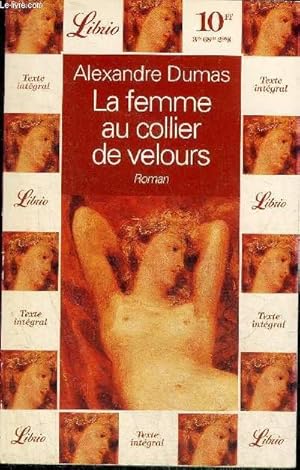 Image du vendeur pour LA FEMME AU COLLIER DE VELOURS - ROMAN. mis en vente par Le-Livre