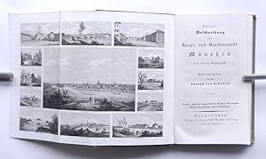 Bild des Verkufers fr Neueste Beschreibung der Haupt- und Residenzstadt Mnchen und deren Umgegend. Dritte, gnzlich umgearbeitete Auflage mit neuem Stadt-Grundplane und Stahlstichen zum Verkauf von Buch- und Kunst-Antiquariat Flotow GmbH