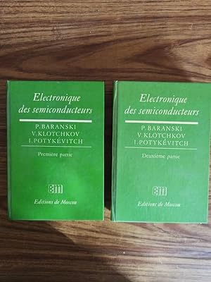 Electronique Des Semiconducteurs Vol I, II
