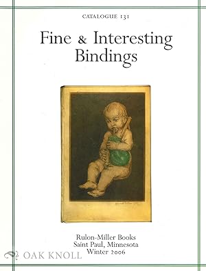 FINE & INTERESTING BINDINGS